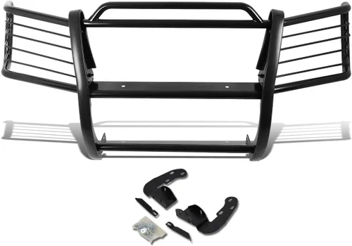 Miniatura 6 de DNA Motoring GRILL-G-015-BK Protector de rejilla de cepillo para defensa delantera, negro