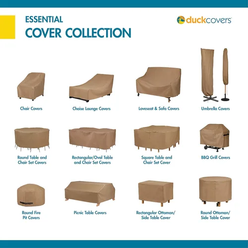 Miniatura 8 de Duck Covers Essential - Funda resistente al agua para silla de patio de 29 pulgadas, fundas para sillas de exterior