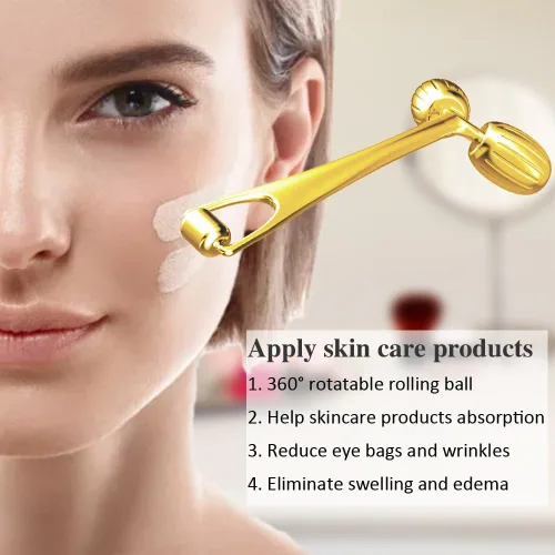 Miniatura 3 de Yeamon Gua Sha - Juego de herramientas faciales y rodillo facial, herramienta de masaje facial para la rutina de cuidado de la piel de las mujeres