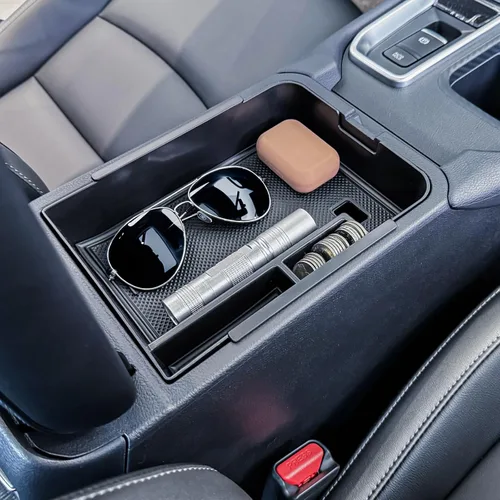 Miniatura 8 de TACORBO - Organizador de consola central compatible con Nissan Sentra 2020 2021 2022 2023 2024 2025, accesorios secundarios, caja de almacenamiento