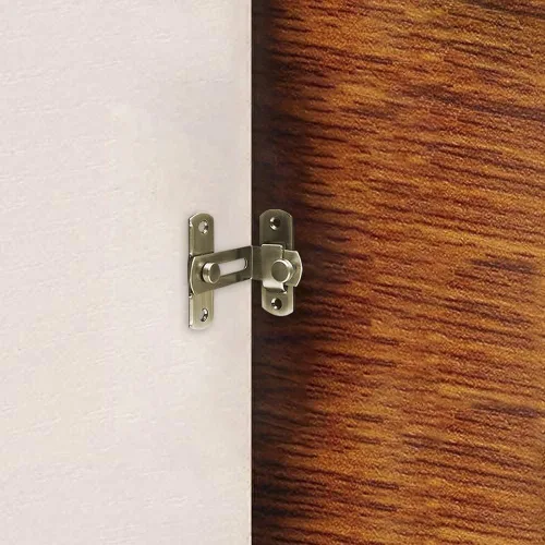 Miniatura 6 de Cerradura de puerta corredera Cerradura de puerta de granero Cerradura de puerta de bolsillo Pantalla de bloqueo de puerta Pestillo de puerta de 90