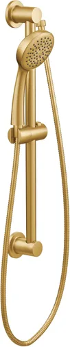 Miniatura 2 de Moen Eco Performance - Cabezal de ducha de mano de una sola función, barra deslizante de 24 pulgadas, acabado en oro cepillado, 3868EPBG