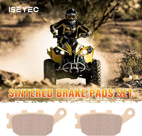 Miniatura 6 de Juego de Pastillas de Freno Sinterizado Trasero para Yamaha YZF R1 2007-2014, Reemplazo para FA174HH, 1 juegos Pastillas de Freno Traseras