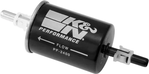 K&N Filtro de combustible de gasolina: Filtro de combustible de alto rendimiento, protección premium del motor, compatible con motores de gasolina
