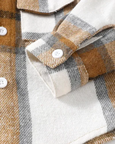 Miniatura 6 de Renotemy Conjunto de ropa para bebé niño y niño, conjunto de pantalones de mezclilla para otoño e invierno