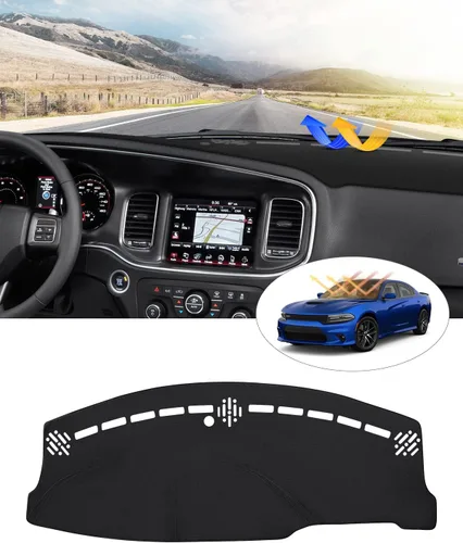 Miniatura 39 de CARTIST Cubierta para salpicadero para CrossTrek 2024 2025 2026 Cubierta de salpicadero para accesorios Crosstrek Alfombra antideslizante Protector