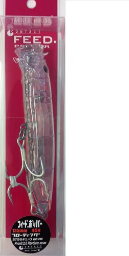 Miniatura 61 de TACKLE HOUSE Feed Popper 175, Señuelos de pesca de atún de agua salada, Topwater, GT, Bonito, Yellowtail, Yellowfin, Atún rojo, flotante
