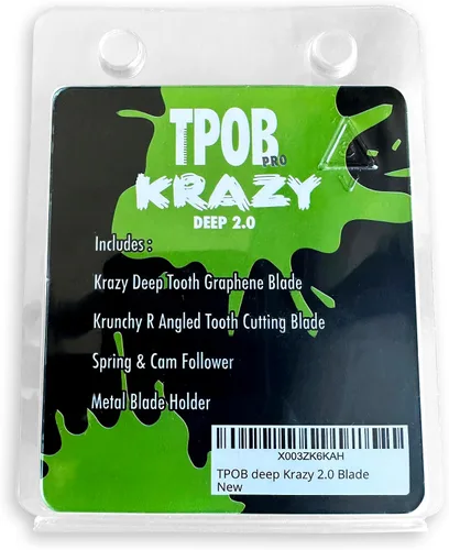 Miniatura 4 de TPOB Cuchillas de repuesto para cortadoras y recortadoras (Krazy Deep 2.0)