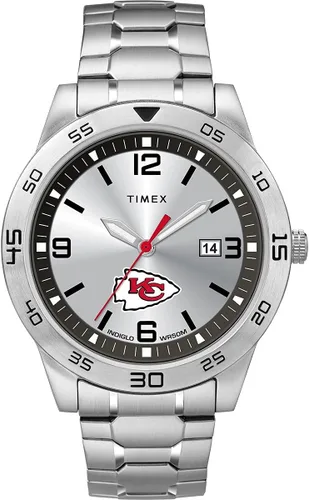 Miniatura 3 de Timex Tribute Reloj de cuarzo para hombre Citation de 42 mm con correa de acero inoxidable