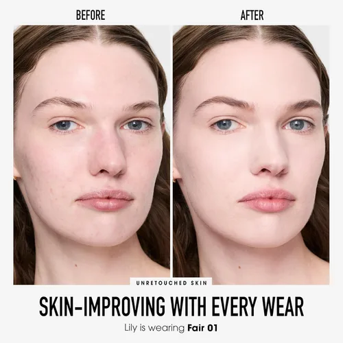 Miniatura 2 de bareMinerals Base de maquillaje original en polvo suelto SPF 15, maquillaje facial en polvo mineral limpio, cobertura transparente a completa, sin