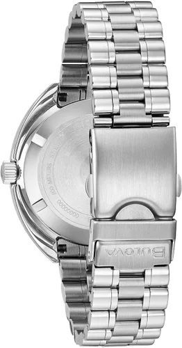 Miniatura 3 de Bulova - Reloj automático de acero inoxidable con esfera verde oceanógrafo 96B322 para hombre Bobinado automático