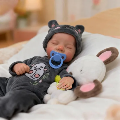 Miniatura 6 de Muñecas Reborn Baby de 18 pulgadas realista con cuerpo de vinilo completo, muñecas de bebé realistas de la vida real para niños a partir de 3 años