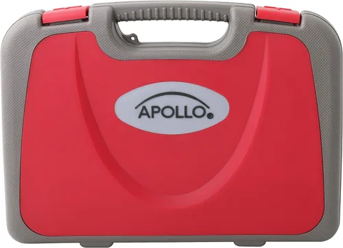 Miniatura 4 de Apollo Tools DT0773 - Juego de herramientas para el hogar de 135 piezas con destornillador inalámbrico giratorio de iones de litio de 3.6 voltios