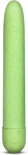 Miniatura 8 de Blush Gaia® Eco - Vibrador delgado silencioso multivelocidad de 7 pulgadas, BioFeel a base de plantas sostenible, clítoris, vagina, juego anal, Verde