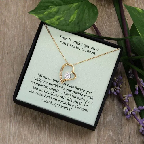 Miniatura 5 de Collar Amor por Siempre - for Ever Love- para la Mujer que amo con todo mi corazón