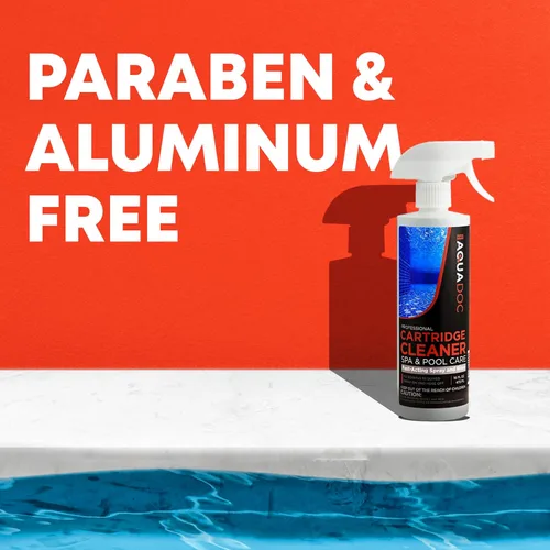 Miniatura 6 de AquaDoc - Limpiador de filtro de cartucho de piscina - Limpiador eficaz de filtro de bañera de hidromasaje y piscina para spa - 16 onzas