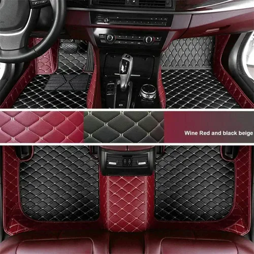 Miniatura 13 de Alfombrillas automotrices personalizadas para 99.99 % de los sedán, SUV, automóvil deportivo, hombres y mujeres, protección completa, almohadillas
