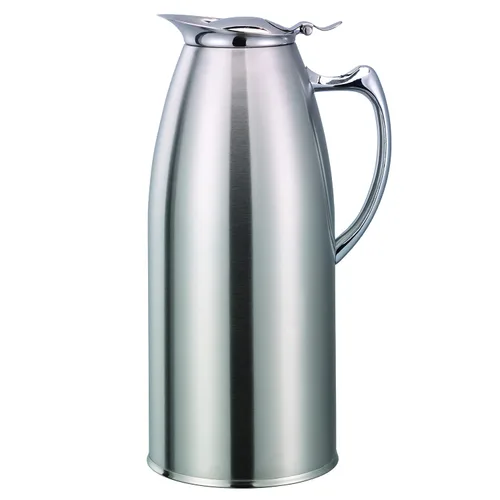 Miniatura 5 de Service Ideas WP6SA Jarra de agua, aislamiento de espuma, acero inoxidable, acabado satinado, 0.6L