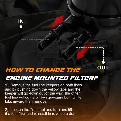 Miniatura 8 de Filtro de combustible – Diesel Kit de filtro de combustible