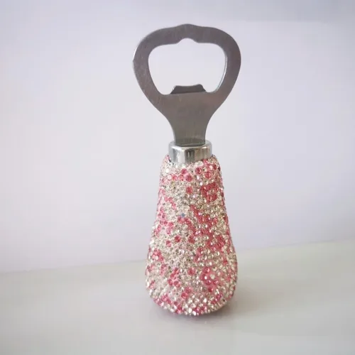 Miniatura 15 de Abrebotellas de cerveza, abridor de botellas de diamantes brillantes para cerveza, lata, soda, abrebotellas personalizado para bares, fiestas