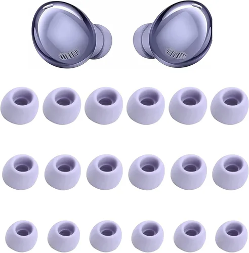Puntas para los oídos compatibles con Galaxy Buds Pro SM-R190, 9 pares de tamaños S/M/L de silicona suave de repuesto, puntas de oído, compatibles