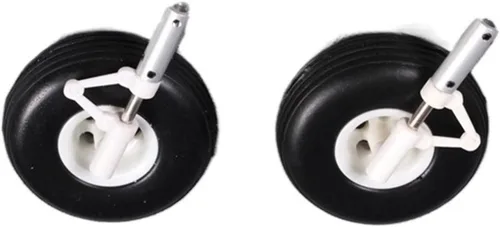 para FMS F4U 55.118 in Pieza, para FMS 55.118 in 4.6 ft F4U Corsair V3 Conjunto de tren de aterrizaje principal delantero FMSSV119 para FMS F4U