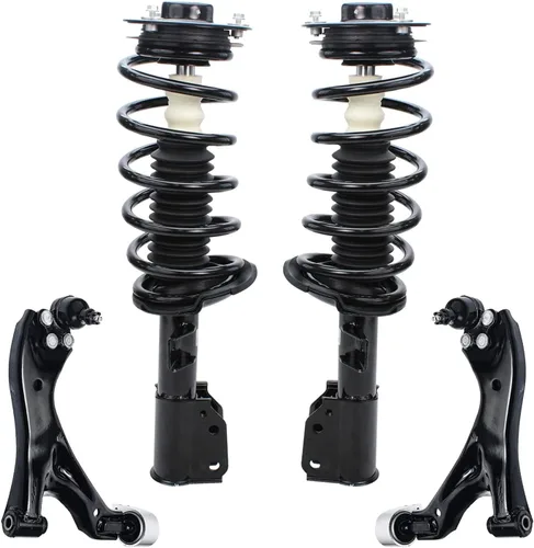 Miniatura 226 de Detroit Axle - Brazos de control superiores traseros para Chrysler 300 Dodge Challenger Charger Magnum, reemplazo del conjunto de brazos de control