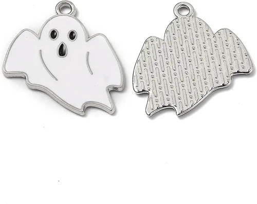 Miniatura 19 de Mega Pet Colgantes de Halloween Fantasma blanco con linterna de calabaza