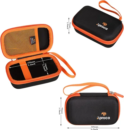 Miniatura 6 de Aproca Funda compatible con Klein Tools 935DAA / 935DAGL Medidor de ángulo de nivel electrónico digital, bolsa de almacenamiento portátil