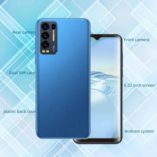Miniatura 4 de Teléfono celular desbloqueado de 6.52 pulgadas para Android, teléfono celular desbloqueado S88U, tarjeta SIM dual, 1 GB RAM 16 GB ROM, compatible