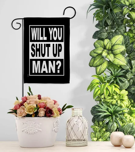 Miniatura 9 de Will You Shut Up Garden House Flag - Set Patriotic Vote President Democrat Republican Tea Party United State American Election - Decoration Banner
