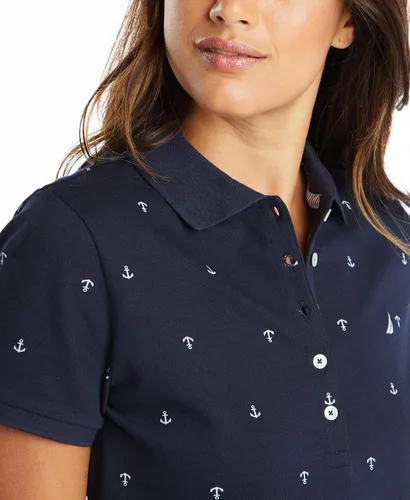 Miniatura 4 de Nautica - Polo de algodón elástico para mujer