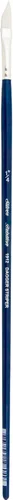 Silver Brush 1912 Bristlon Dagger Striper Brush - Brocha para pinturas acrílicas y al óleo, tamaño 1/4 pulgada, mango largo, azul cobalto