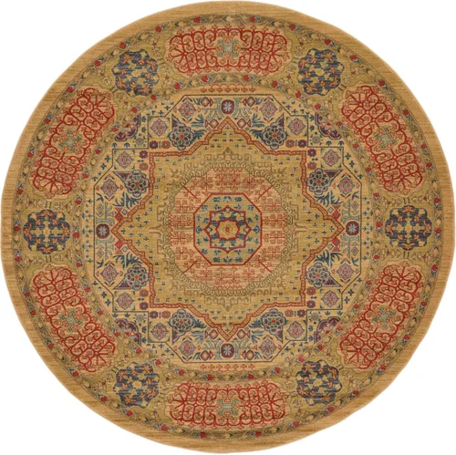 Miniatura 11 de Unique Loom Palace Collection - Alfombra bohemia tradicional, medallón, vintage (2 pies x 3 pies, rectangular, azul claro/bronceado)