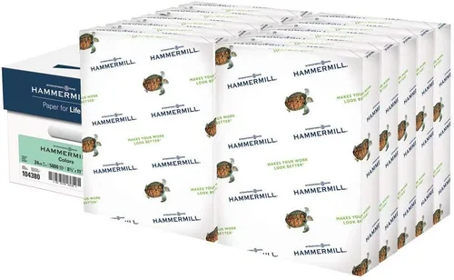Miniatura 20 de Papel de color Hammermill, papel de impresora color rosado, de 24 libras, 8.5 x 11 - 1 resma (500 hojas) - Fabricado en los Estados Unidos, papel