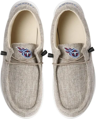 Miniatura 27 de FOCO Men's NFL Team Logo Lightweight Loafers Lace Up Cotton Knit Shoes