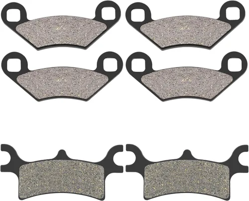 Pastillas de freno delanteras y traseras para Polaris Scrambler 400 500 2x4 4x4 2003-2008 Magnum 325 330 500 2x2 4x4 Sportsman 400 500 600 700 800