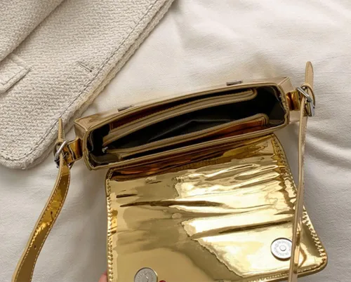 Miniatura 5 de Bolso de noche para mujer, Y2k, plateado, bolso hobo, bolso de mano, bolso de mano, bolso de mano, bolso de fiesta, bolso de mano, bolsos cruzados