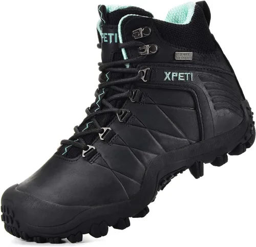 Miniatura 2 de XPETI Botas de senderismo impermeables de piel Quest para mujer