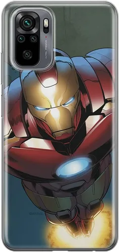 Miniatura 20 de ERT GROUP Caja del teléfono móvil para Xiaomi REDMI Note 10/10S Original y con licencia oficial Marvel Patrón Iron Man 020 adaptado de manera óptima