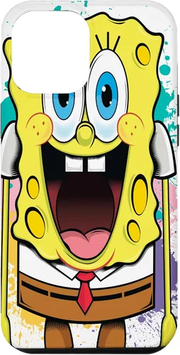 Miniatura 26 de Funda para iPhone 17 de Bob Esponja con salpicaduras de pintura