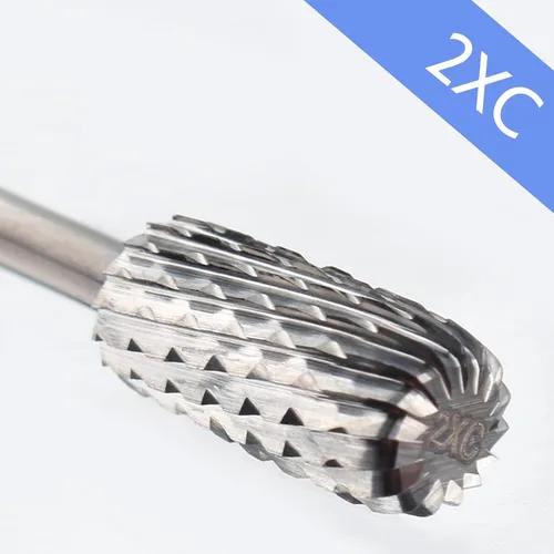 Miniatura 2 de QUNZHAO Brocas de polvo para uñas, de acero tungsteno, eliminación rápida, acrílico o gel duro, vástago de 3/32 pulgadas, para manicura, arte