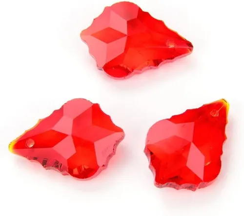 Miniatura 7 de 20pcs checa facetado cristal barroco lámpara colgante gota perlas Suncatcher 0.866 in febrero amatista púrpura piedra natal