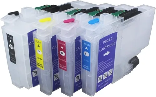 Miniatura 3 de UPink LC406 LC406XL Cartucho de tinta recargable vacío de alto rendimiento compatible con impresora Brother MFC-J4335DW J4345DW J4535DW J5855DW