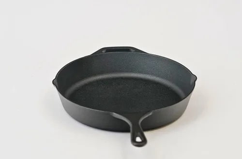 Miniatura 3 de Hierro fundido, juego de 5 sartenes pre-sazonadas, incluyendo 3", 5", 8", 9" y 12