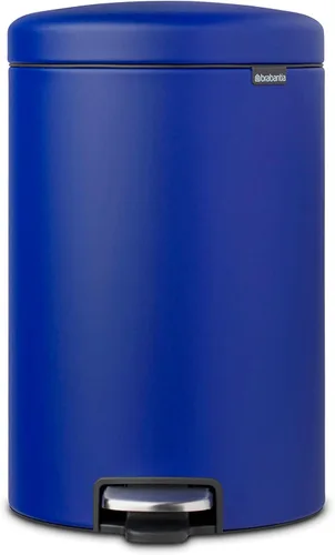 Miniatura 40 de Brabantia NewIcon - Cubo de basura con pedal de cierre suave para cocina, con cubo extraíble, 3.2 galones, azul soñado Azul (Dreamy Blue)