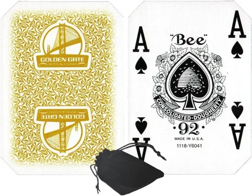 Miniatura 23 de Cyber-Deals Authentic Las Vegas Casino Table-Played Playing Cards – 52 Cards Each, No Jokers – Variety of Casinos & Colors Aliante - White/Blue