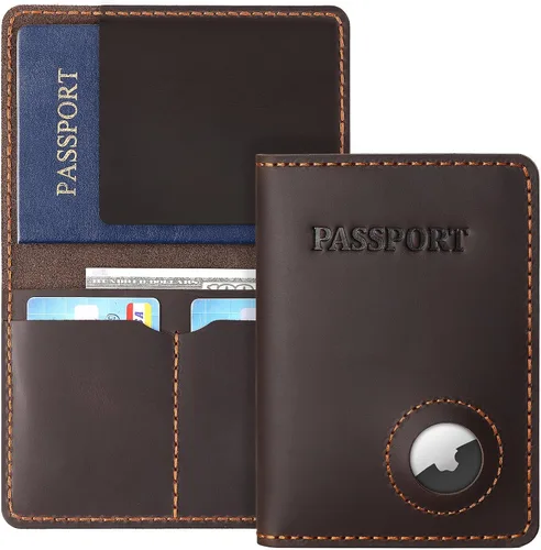 Miniatura 7 de Soporte para pasaporte, Marrón oscuro, Classic