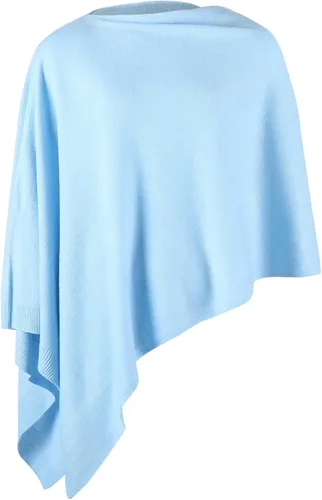 Miniatura 55 de Fomolom Ponchos para mujer, versátil, ligero, tejido sólido, chal envolvente, bufanda, accesorios para mujer