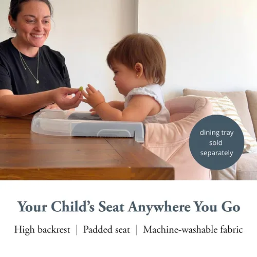 Miniatura 47 de Inglesina Silla de Mesa Rápida, Negro - Silla Alta Portátil para Bebés - para Bebés y Niños Pequeños hasta 37 libras - Diseño Plegable - Se Adapta a